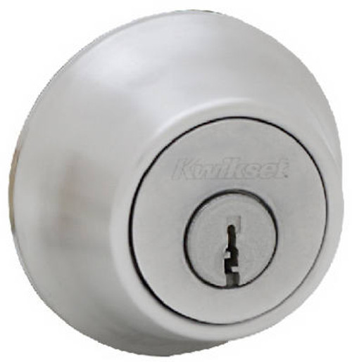 KWIKSET CORPORATION 96600-667 SAT CHR MH SGL DEADBOLT