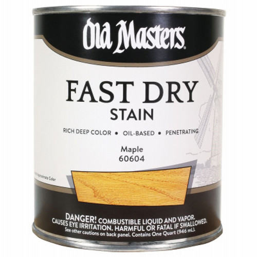 OLD MASTERS 60604 STAIN OIL BASED FAST DRY MAPLE