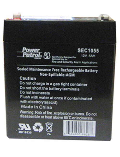 GALLAGHER NORTH AMERICA APC1250 ELECTRIC FENCE BATTERY, S20, 12-VOLT, 5-
