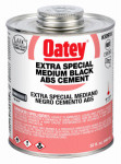OATEY 30919 ABS PIPE CEMENT, BLACK, 32-OZ.