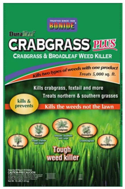 BONIDE PRODUCTS 60490 CRABGRASS PLUS CRABGRASS & LAWN WEED KIL
