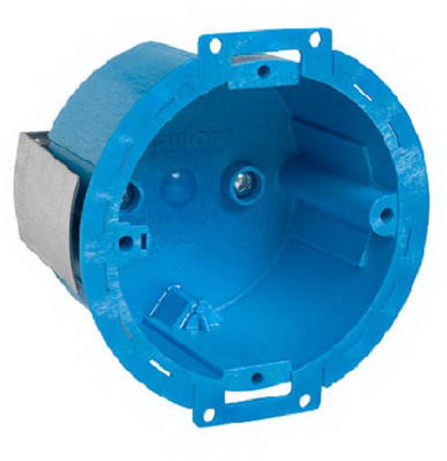 ABB INSTALLATION PRODUCTS BH614R SUPER BLUE ROUND OLD WORK CEILING BOX