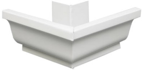 AMERIMAX HOME PRODUCTS 33202 GUTTER OUTSIDE MITRE, WHITE GALVANIZED S AMERIMAX HOME PRODUCTS 33202 GUTTER OUTSIDE MITRE, WHITE GALVANIZED S