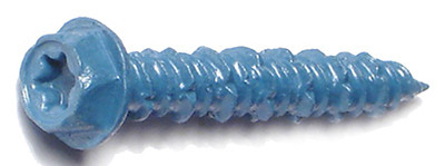 MIDWEST FASTENER 51206 MASONRY SCREW, 3/16 X 1-1/4-IN. STAR HEX