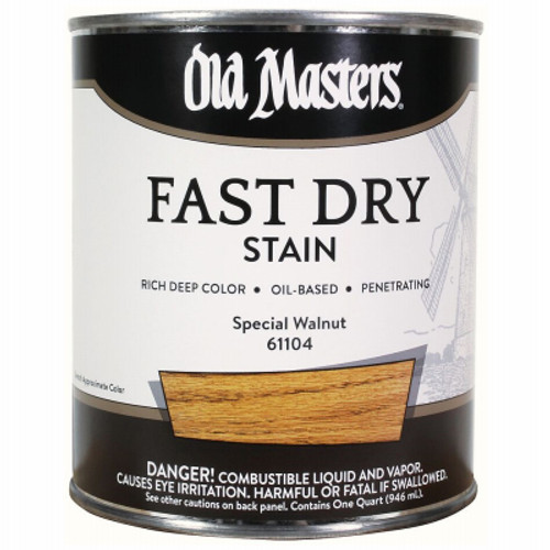 OLD MASTERS 61104 STAIN OB FAST DRY SPEC WALNUT