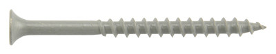HILLMAN GROUP 48391 FAS-N-TITE WOOD SCREWS, GRAY CERAMIC, 3 