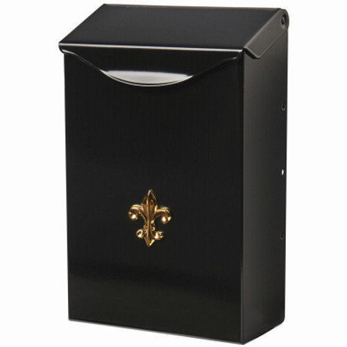 SOLAR GROUP BW110000 CITY CLASSIC WALL-MOUNT MAILBOX, SMALL, 