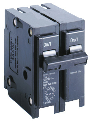 EATON CL220CS CIRCUIT BREAKER, UL, DOUBLE POLE, 20A, 2