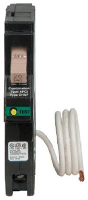 EATON CHFCAF115 CIRCUIT BREAKER, COMBO ARC FAULT WITH TR