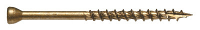 HILLMAN GROUP 48634 WOOD TRIM SCREWS, STAR, CERAMIC COATED, 