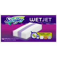 PROCTER & GAMBLE 99042 WET JET REFILL PADS, 15-CT.