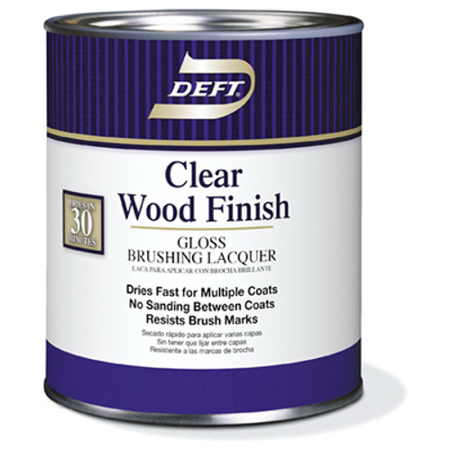 DEFT INC DFT010/04 WOOD FINISH, CLEAR GLOSS, 1-QT.