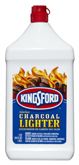 KINGSFORD PRODUCTS CO 71178 LIGHTER FLUID, ODORLESS, 64-OZ. KINGSFORD PRODUCTS CO 71178 LIGHTER FLUID, ODORLESS, 64-OZ.