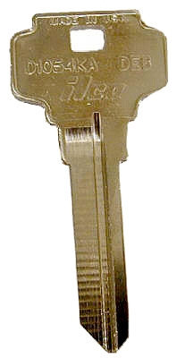 KABA ILCO DE6-TRV-250 TRUE VALUE DEXTER LOCKSET KEY BLANK
