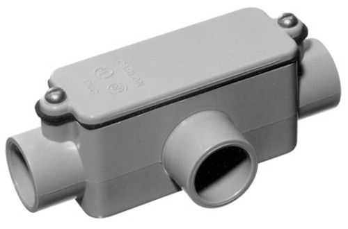 ABB INSTALLATION PRODUCTS E983D-CTN PVC ACCESS FITTING, TYPE T, 1/2-IN.