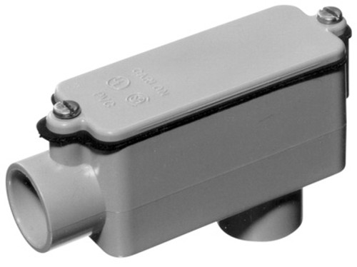 ABB INSTALLATION PRODUCTS E986HR PVC ACCESS FITTING, TYPE LB, ELECTRICAL,