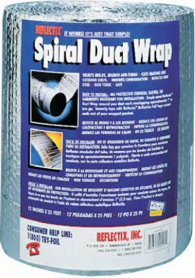 REFLECTIX INC DW1202504 REFLECTIVE INSULATION, DUCT WRAP, FOIL, 