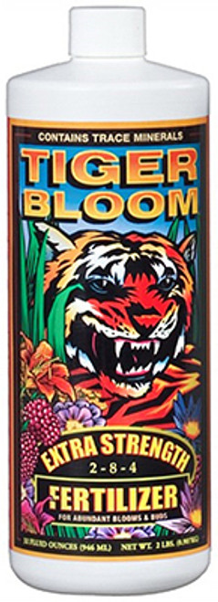 HYDROFARM FX14019 TIGER BLOOM FERTILIZER, 1-QT.