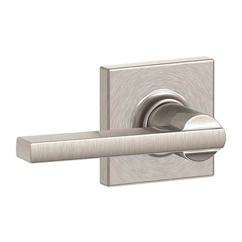 SCHLAGE F10LAT619COL SN LAT/COLLI PASS LEVER