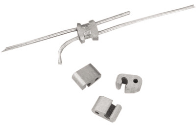 DARE PRODUCTS DPT 3-4/10 ELECTRIC FENCE TAP, 10-PK.