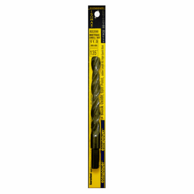 EAZYPOWER CORPORATION 82298 JOBBR DRILL BIT,HGH SPEED STEEL,BLK,11MM