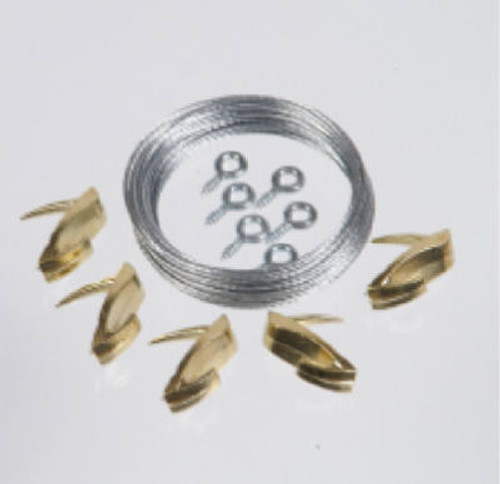 HILLMAN GROUP 122396 WALL BITER PICTURE HANGING KIT, MEDIUM-D