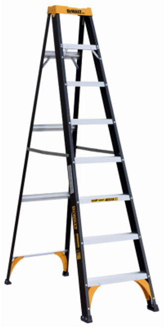 LOUISVILLE LADDER DXL3210-08 STEP LADDER, TYPE II, FIBERGLASS, 8-FT.