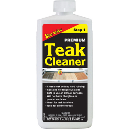 STAR BRITE 81416 TEAK CLEANER, 16-OZ.