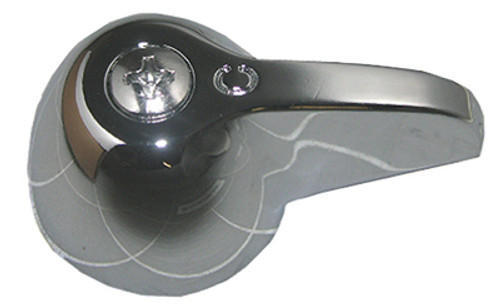 LARSEN SUPPLY CO., INC. HL-77P LEVER FAUCET HANDLE, COLD, SMALL, CHROME