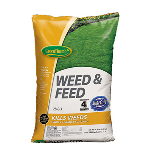KNOX FERTILIZER GT23290 WEED & FEED, 28-0-3 FORMULA, 5,000-SQ. F