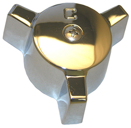 LARSEN SUPPLY CO., INC. HC-294 ELJER FAUCET HANDLE, COLD, LARGE, BROACH