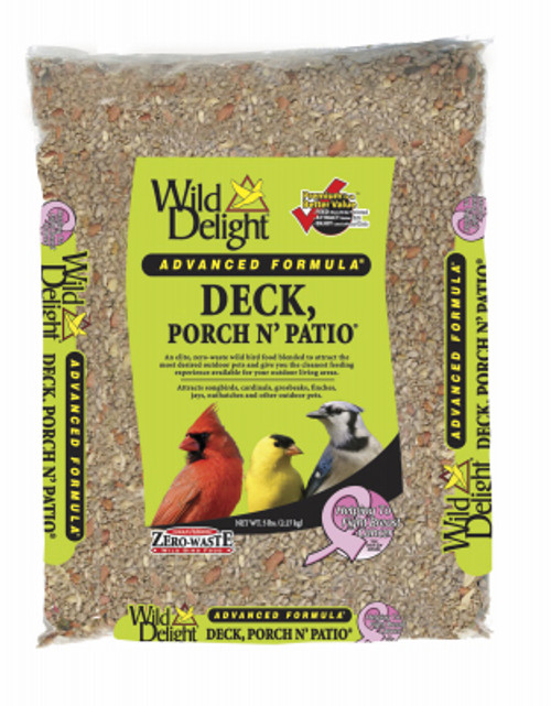 D & D COMMODITIES LTD 374050 WILD BIRD FOOD, DECK, PORCH & PATIO, 5-L