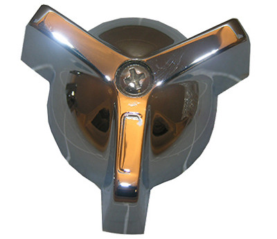 LARSEN SUPPLY CO., INC. HC-138 STREAMWAY CHROME 3 POINT METAL FAUCET HA