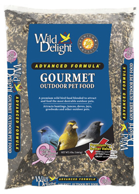 D & D COMMODITIES LTD 368080 GOURMET WILD BIRD FOOD, SUNFLOWER, 8-LBS