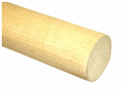 MADISON MILL 436975 POPLAR DOWEL ROD, 1.25 X 72-IN.
