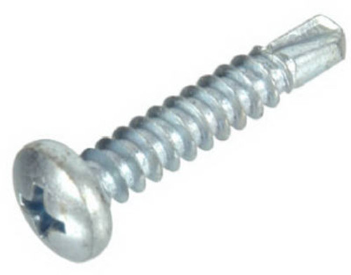 HILLMAN GROUP 560274 PAN-HEAD DRILL SCREWS, ZINC, 8-18 X 3/4-