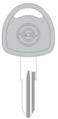 KABA ILCO HU46T2 GM TRANSPONDER KEY