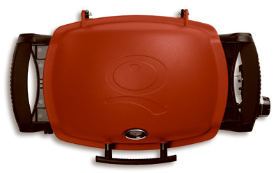 WEBER-STEPHEN 51040001 Q-1200 PORTABLE GAS GRILL, 8500 BTU, RED