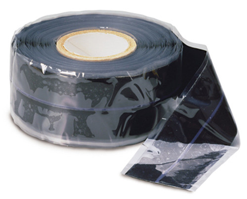 ECM INDUSTRIES LLC HTP-1010 SELF-SEALING SILICONE REPAIR TAPE, BLACK