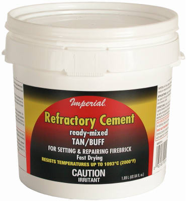 IMPERIAL MANUFACTURING KK0307 SODIUM SILICATE FIREBRICK REFRACTORY CEM