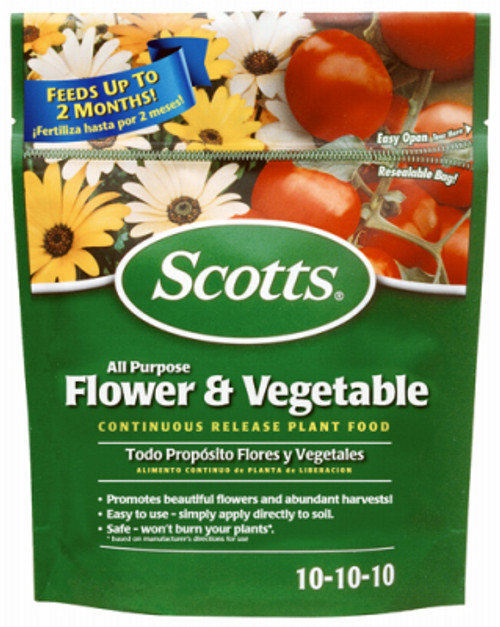 THE SCOTTS MIRACLE-GRO 1009001 CONTINUOUS RELEASE ALL-PURPOSE FLOWER & 