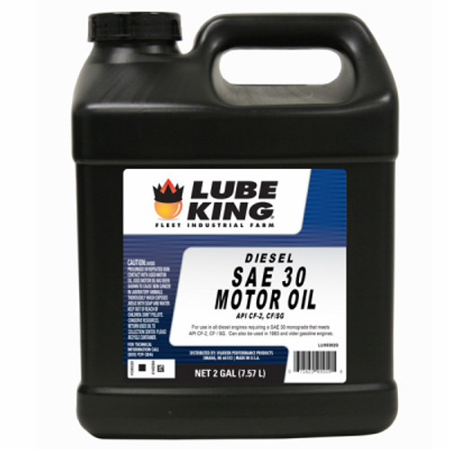 WARREN DISTRIBUTION LU05302G DIESEL ENGINE OIL, 30W, 2-GALLONS