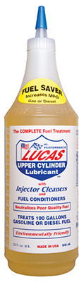 LUCAS OIL PRODUCTS,INC LUC10003 UPPER CYLINDER LUBRICANT, 32-OZ.