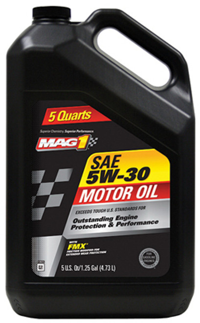 WARREN DISTRIBUTION MAG62937 5W-30 ENGINE OIL, 5-QT.