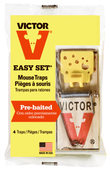 WOODSTREAM M032 VICTOR EASY SET MECHANICAL MOUSE TRAP (4