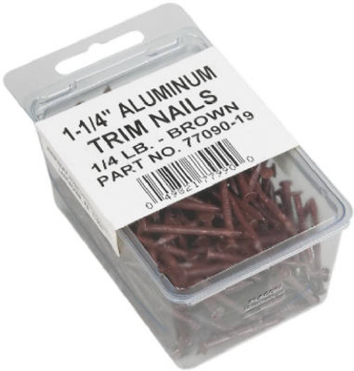 AMERIMAX HOME PRODUCTS 7709019 TRIM NAILS, BROWN, 1-1/2-IN., 1/4-LB. AMERIMAX HOME PRODUCTS 7709019 TRIM NAILS, BROWN, 1-1/2-IN., 1/4-LB.