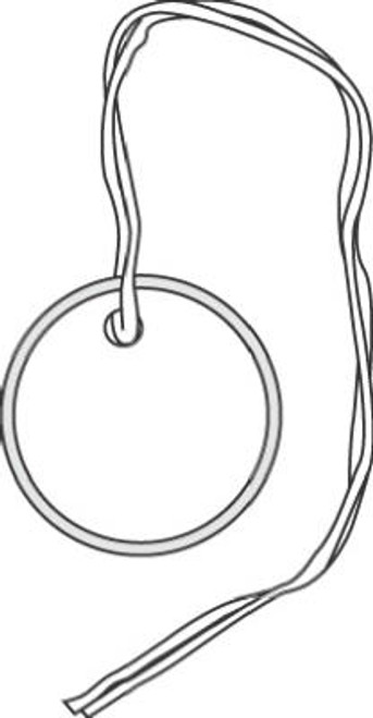 HY-KO PRODUCTS KB145-100 100PK WHTPAP TAG/STRING