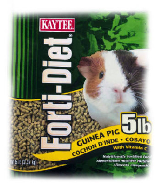 KAYTEE PET 100037174 FORTI-DIET GUINEA PIG FOOD, 5-LBS.