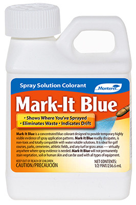 MONTEREY LAWN & GARDEN PROD LG1130 MARK-IT-BLUE SPRAY SOLUTION, 8-OZ.