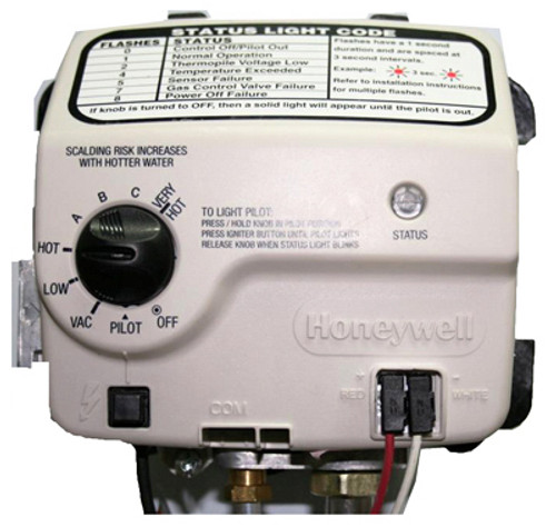 RELIANCE WATER HEATER CO 100262939 400 SERIES HONEYWELL ELECTRONIC GAS CONT